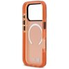 Etui BMW M IML Shockproof Metal Logos    MagSafe do iPhone 17 Pro pomarańczowy